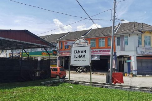 Corner lot taman ilham Rm 290k7